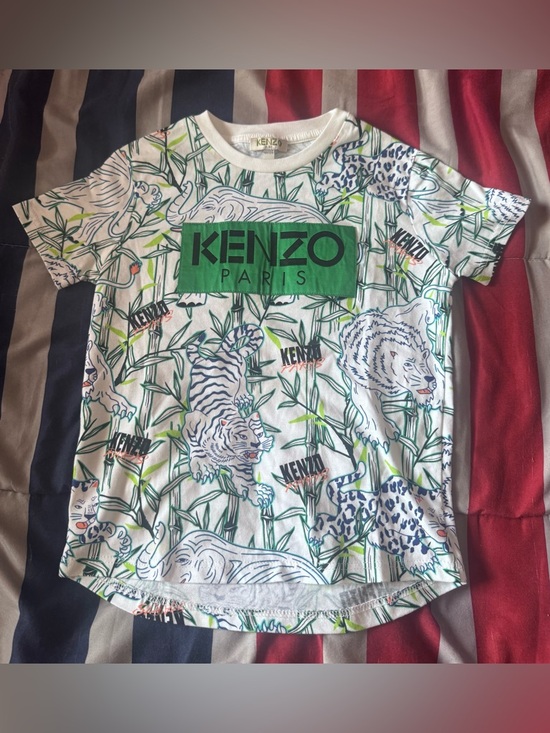 Kenzo Other - Kenzo Kids White Jungle Print Logo T-Shirt